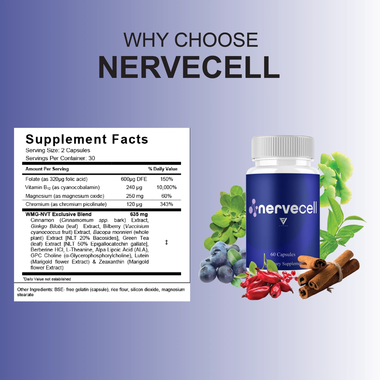 NerveCell Nerve Support Supplement